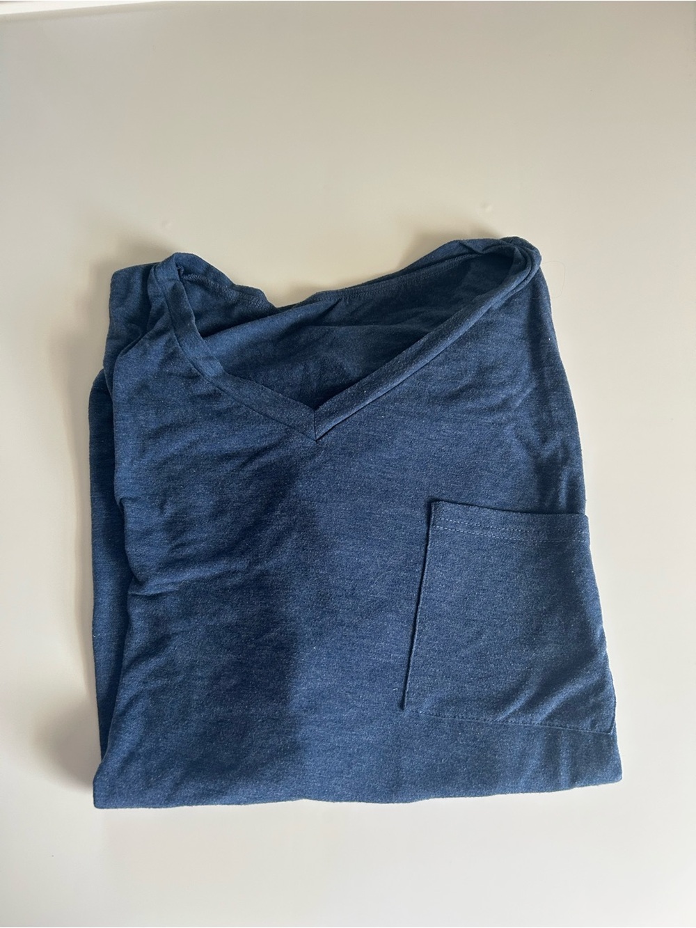 Women’s Blue Pocket t-shirt